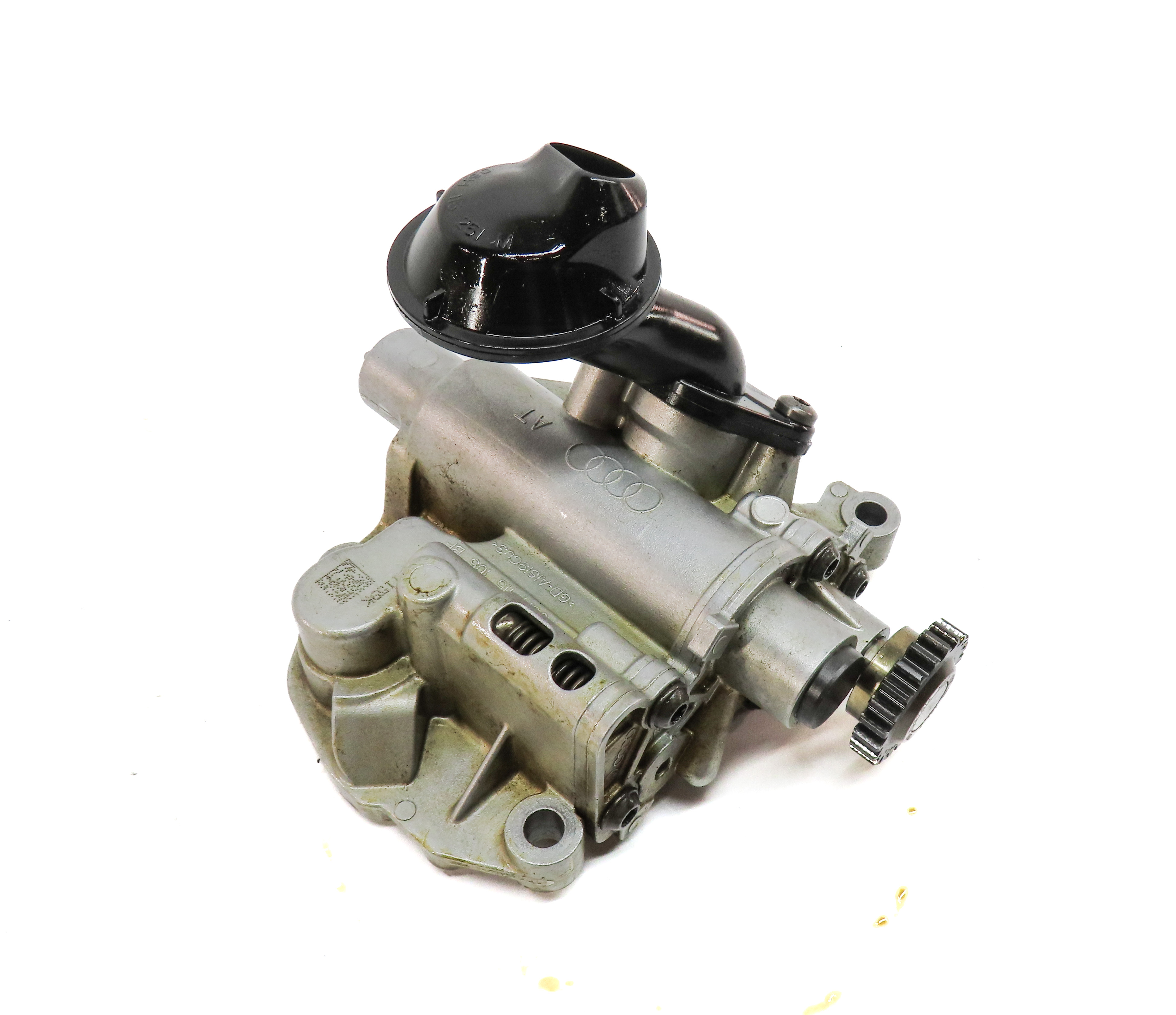 2013 AUDI A5 (B8 8T) 2.0L (CPMA) ENGINE MOTOR OIL FLUID PUMP w/ PICK UP TUBE — exact item pictured